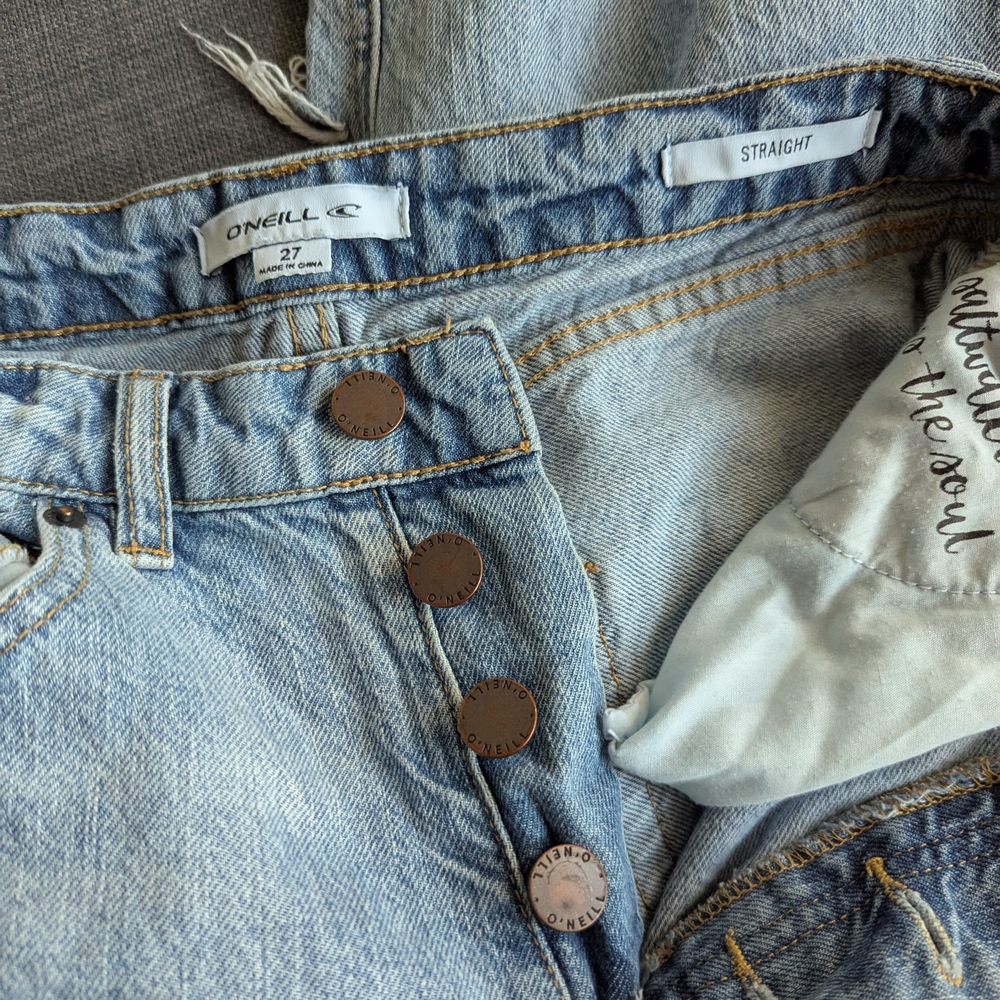 O'Neill Denim Blue Straight Jeans